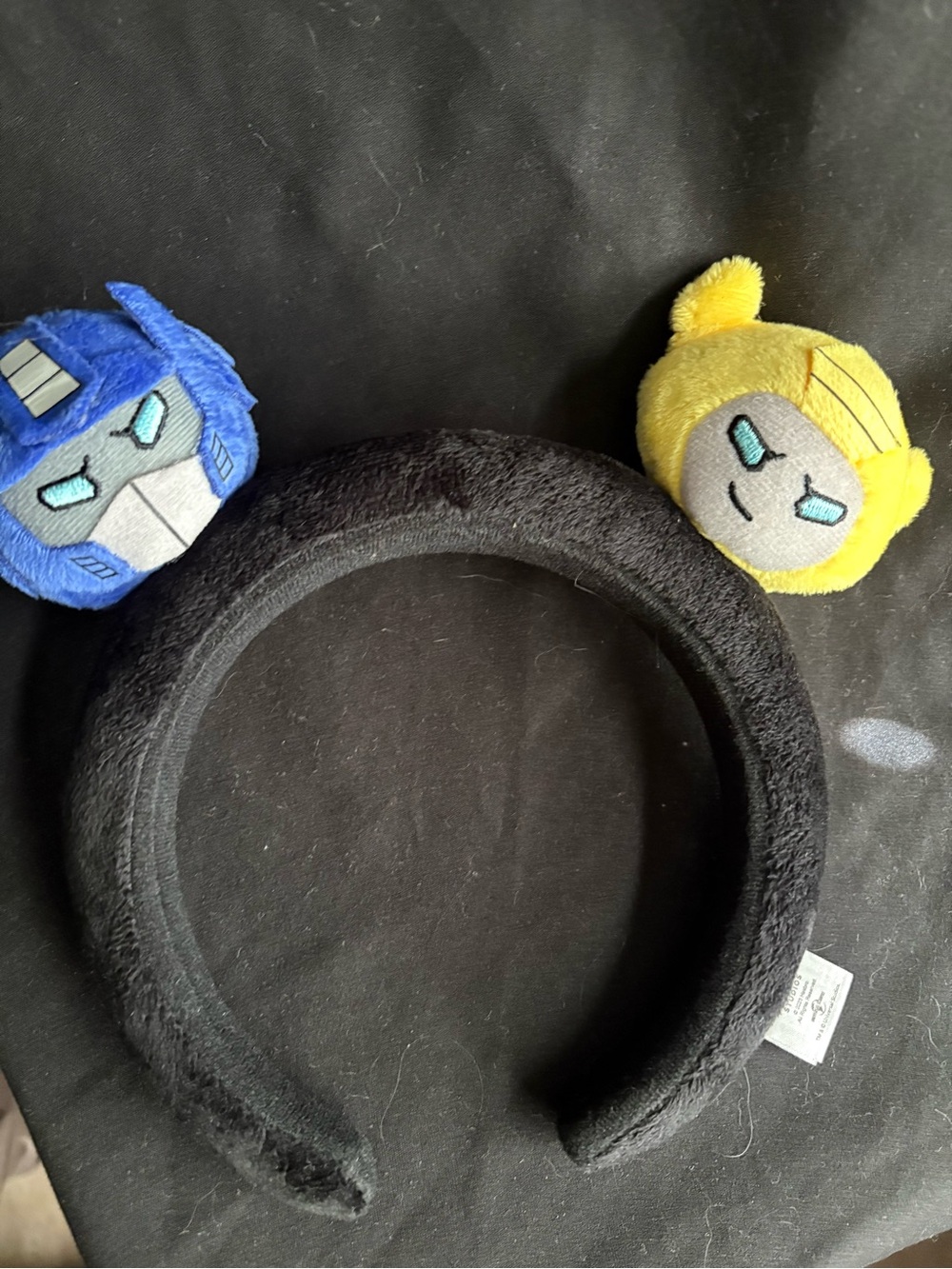 Transformers  Plush Ear Headband - Blue & Yellow Character Ears